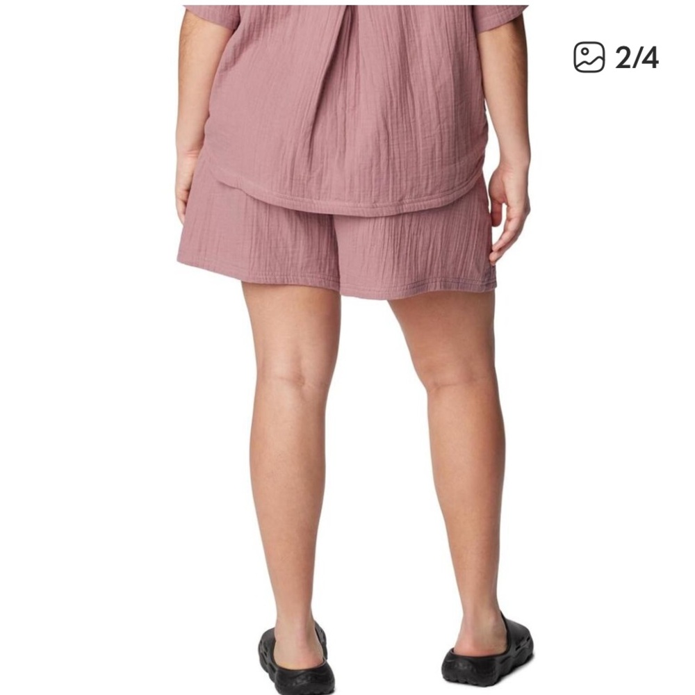 Columbia Dusty Rose Casual Shorts - Picture 3 of 4